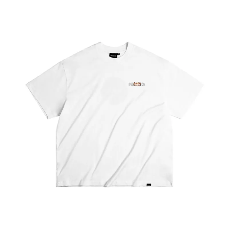 PHANTACI T Shirts Men White-0