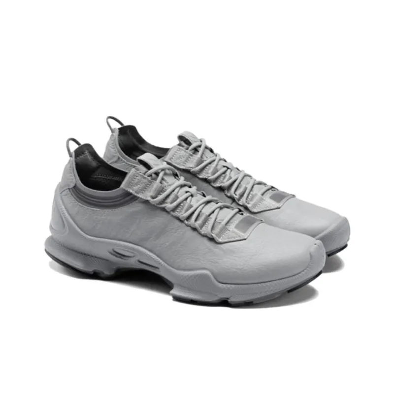 Ecco Striding C Wear-Resistant Low-Top Casual Running Shoes Men's Dove Gray-3