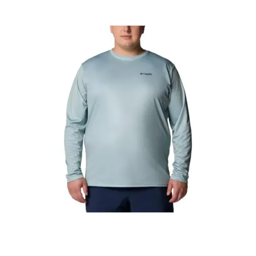 Columbia PFG Terminal Tackle Fish Flag T-Shirt Men's Fragmented Blue