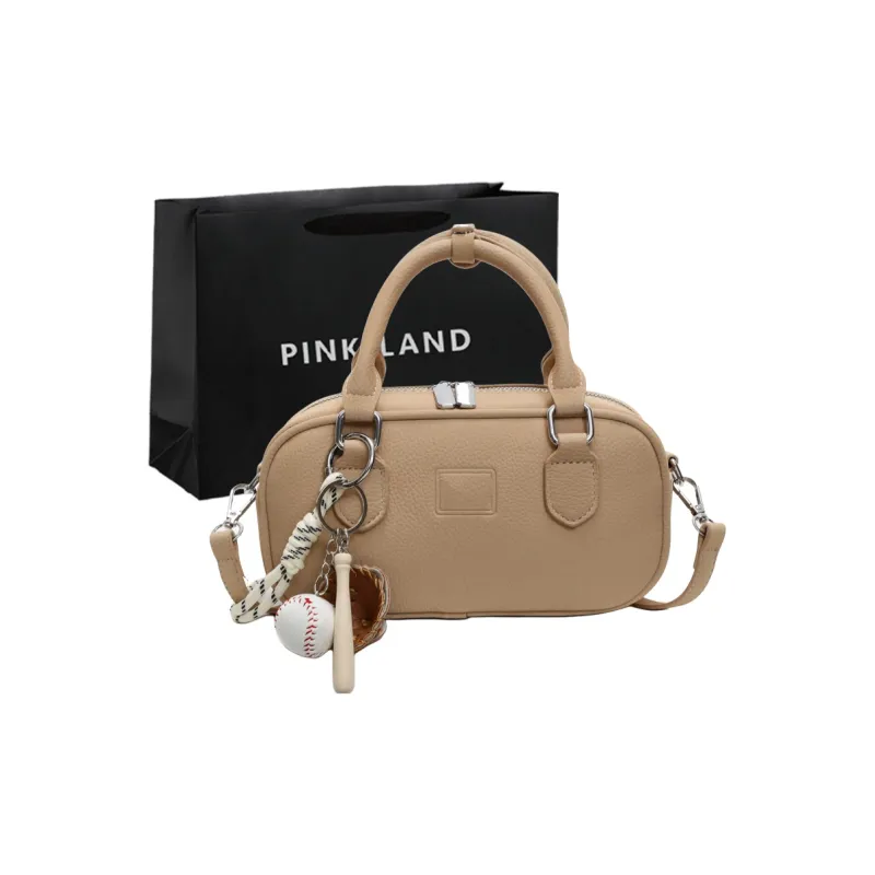 PINK·LAND PU One Shoulder Handbags Women's Multicolor-24
