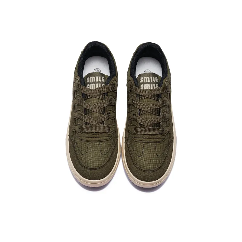 ΛOLUNKΛ Slip Resistant And Breathable Low Top Skateboard Shoes Men's-19
