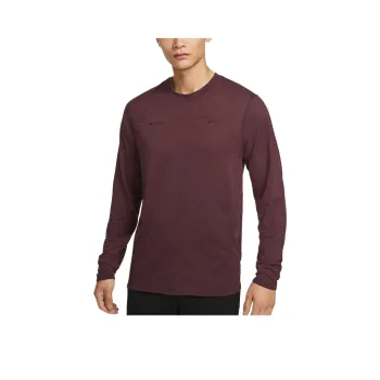Nike A.P.S.Dri FIT ADV Axis Performance System T Shirt Men's Vibrant Burgundy Wine Red