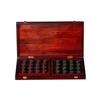 NIANQINGREN Chinese Chess Redwood Solid Wood Large Size Set Board Games