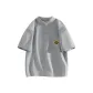 [Quick-Dry Thin]Light Gray (Tf Hero Glow Chest Logo)