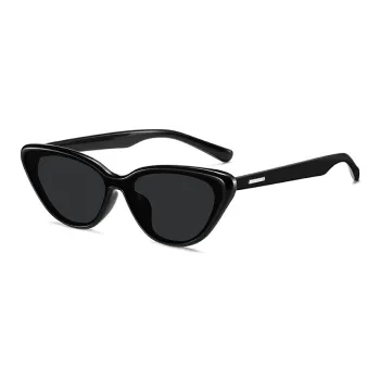 PRETTYALLUSION TR/Memory Plastic Cat Eye Sunglasses Women's