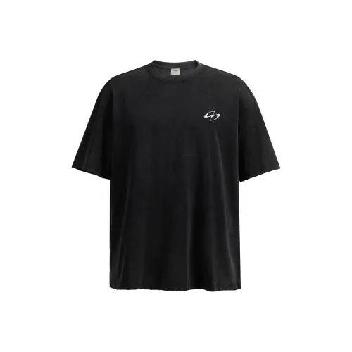 CHINISM T-Shirt Unisex Washed Black