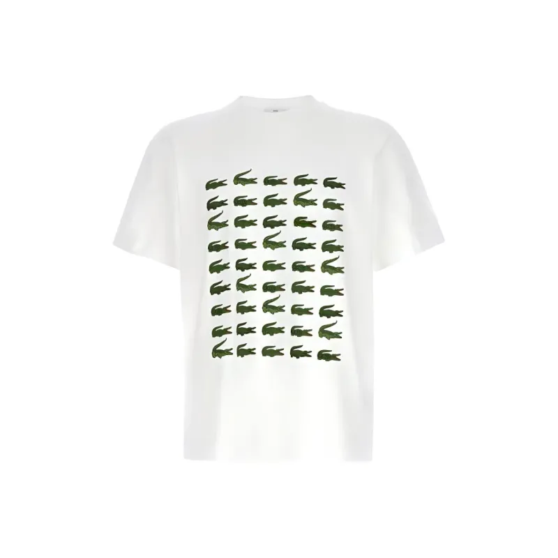 LACOSTE T Shirts Unisex White-0