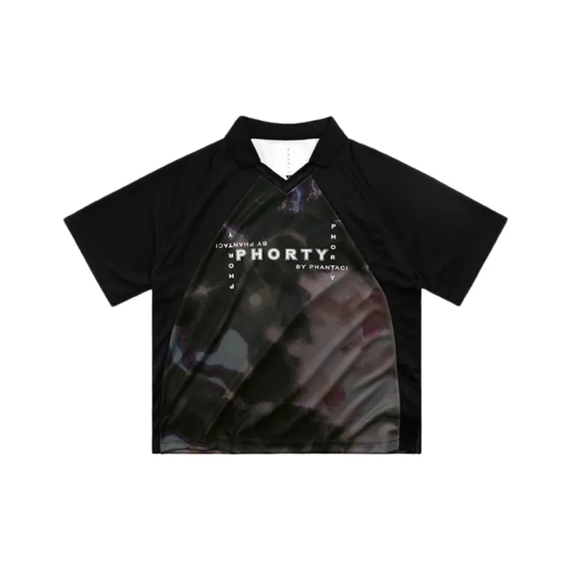 PHANTACI T Shirts Unisex Black-0