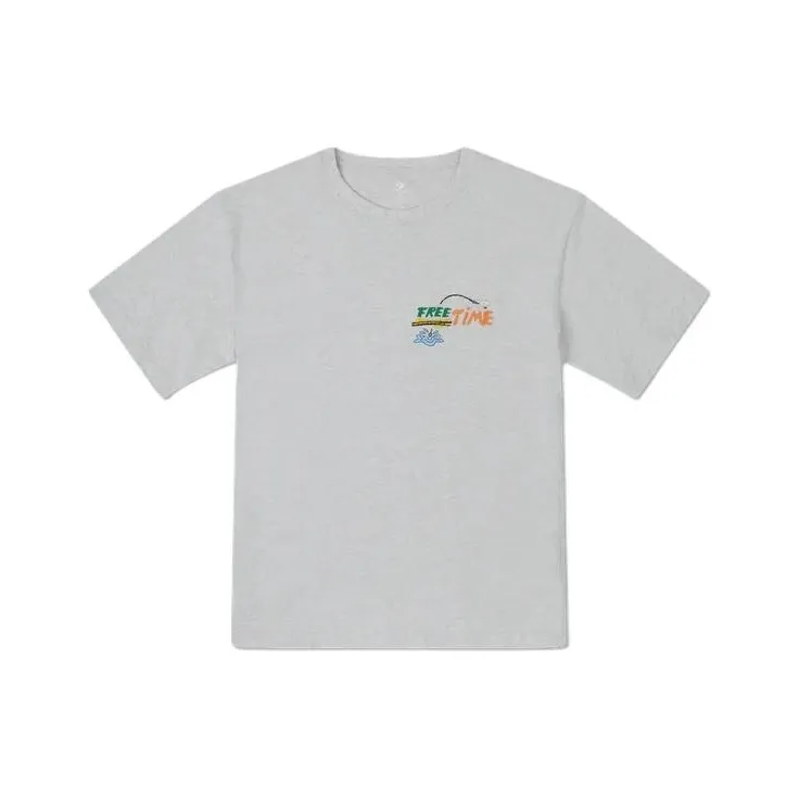 Converse SS24 T Shirt Men's Gray-0