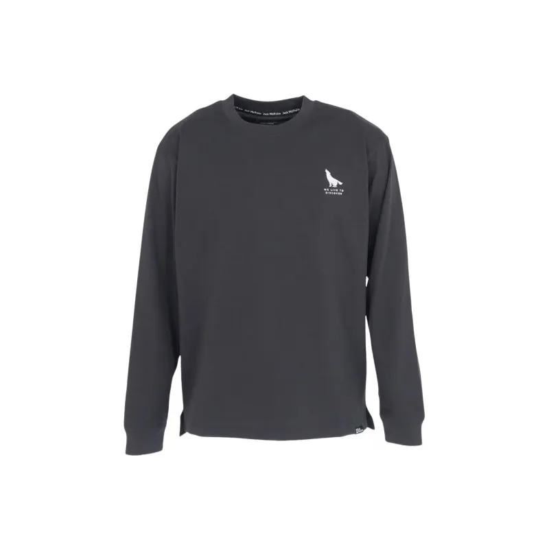 Jack Wolfskin T Shirt Unisex Dark Gray-0