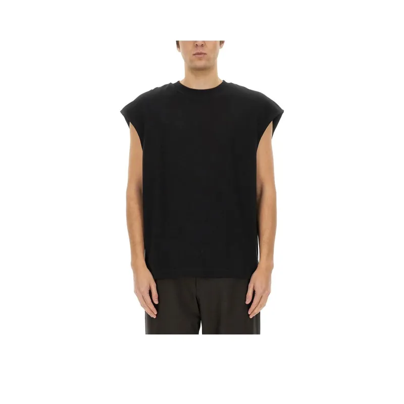 DRIES VAN NOTEN SS25 T Shirt Men's Black-0