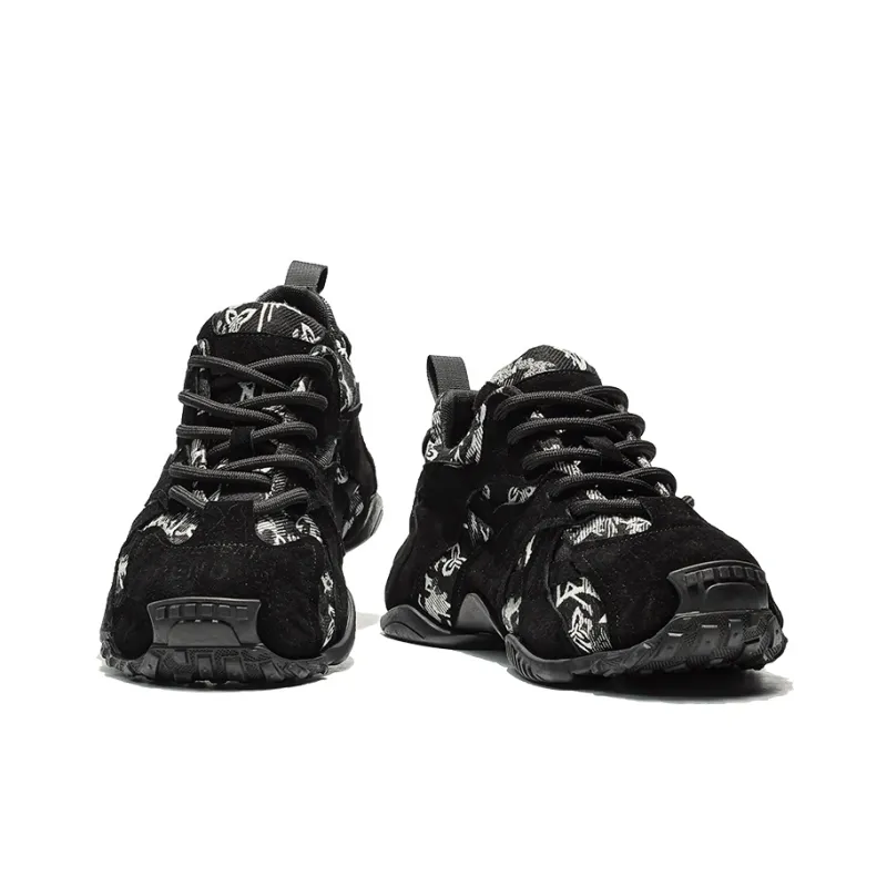 MOERBAI Lava Series Abrasion Resistant, Breathable, Lightweight Low Top Chunky Sneakers Men's-3
