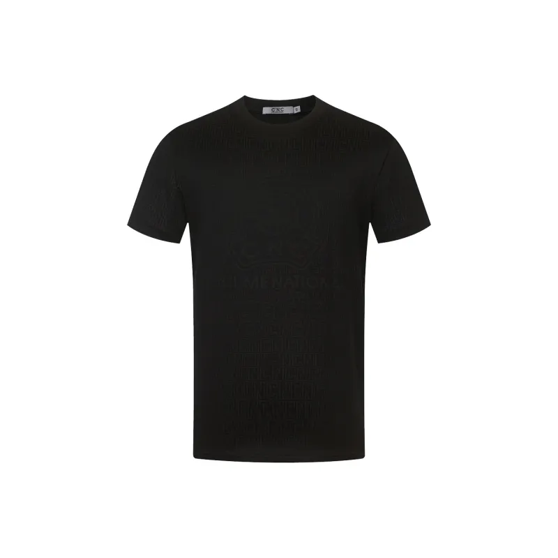 C'N'C New Order & Classics Series Spring Summer T Shirt Men's Black-0