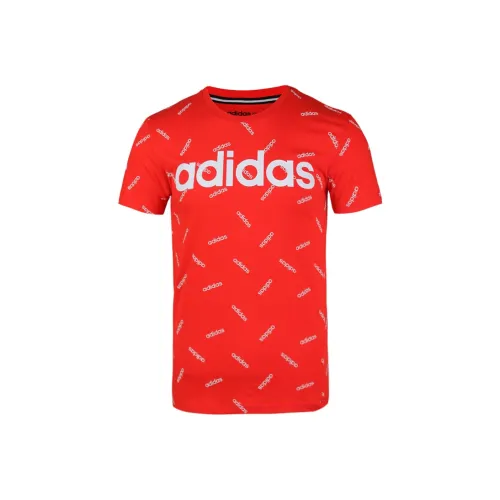 Adidas Neo T Shirt Men's Active Red
