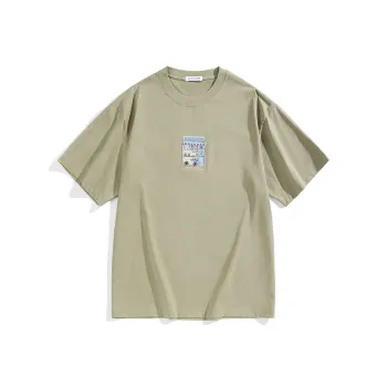 Summer X PEACEBIRD MEN T Shirts Men Green, Batch 1