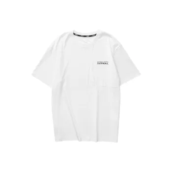Skechers T Shirt Unisex Bright White
