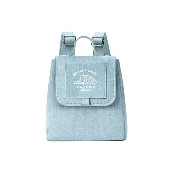MR.ACE HOMME Cotton Backpack Trumpets Women's Legacy Blue/Melt Ice Blue-1
