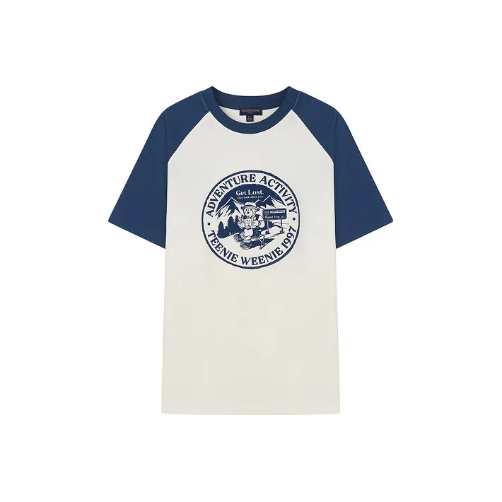 Teenie Weenie Men Camping T Shirt Summer Unisex-0