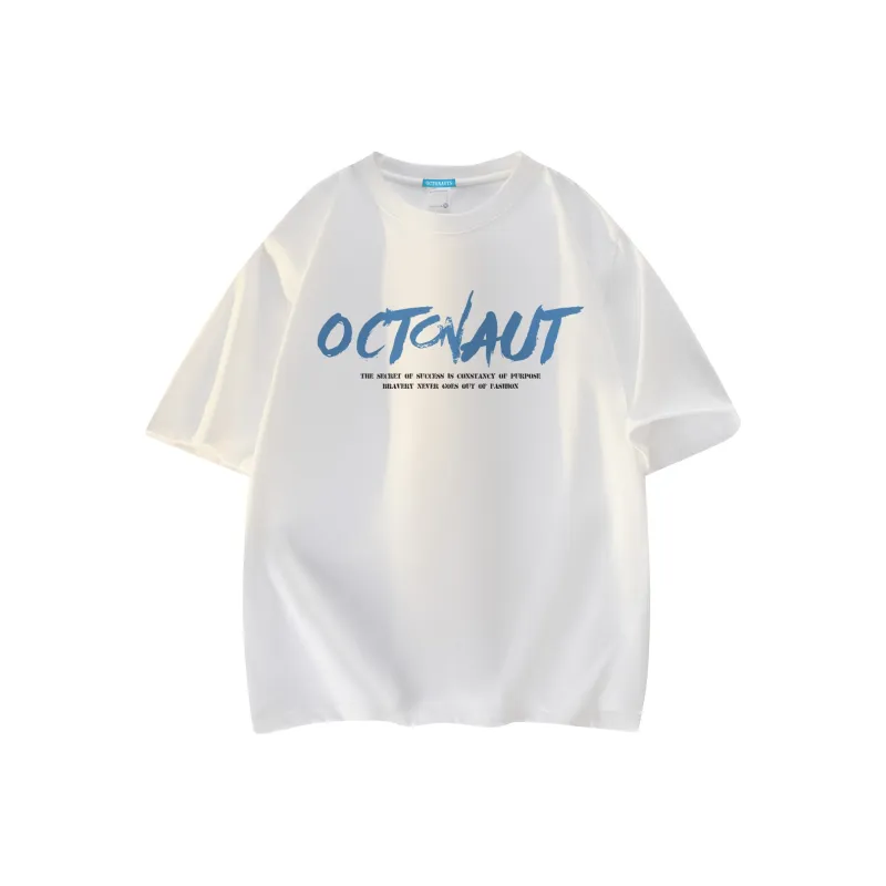 Small Columns Under The Sea T Shirt Unisex White-1