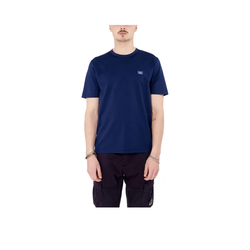 C.P.Company Logo Patch Crewneck T Shirt-0