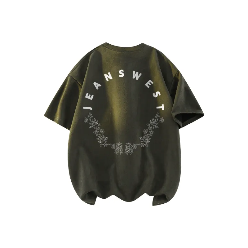 JEANSWEST T-Shirt Unisex Gray Purple-7