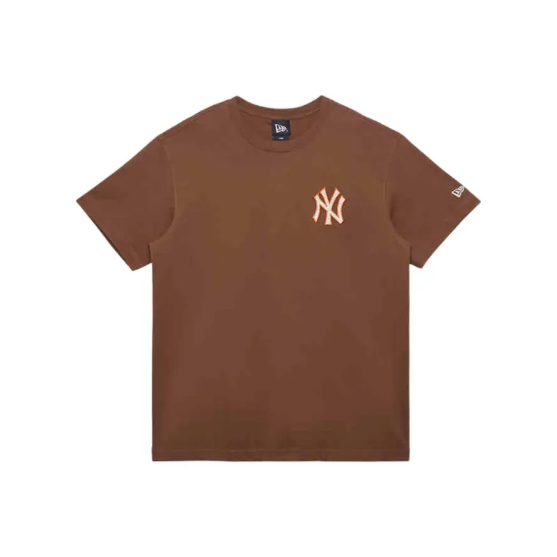New Era FW24 T-Shirt Unisex Coffee-0
