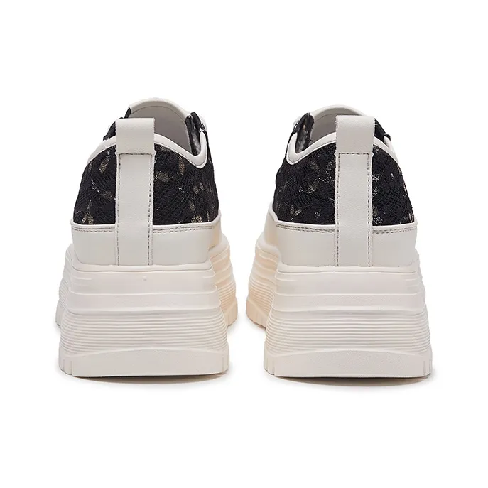 Jerden Smith Anti Slip And Wear Resistant Height Increasing Low Top Skateboard Shoes Women's-7