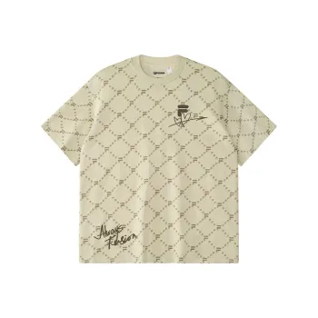 FILA FUSION FOB T Shirt Unisex Coffee Scented Khaki
