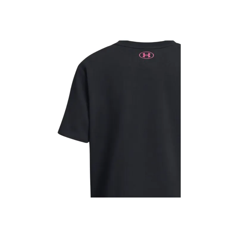 Under Armour SS24 Drop Shoulder Sleeve T Shirt Women's Black-4