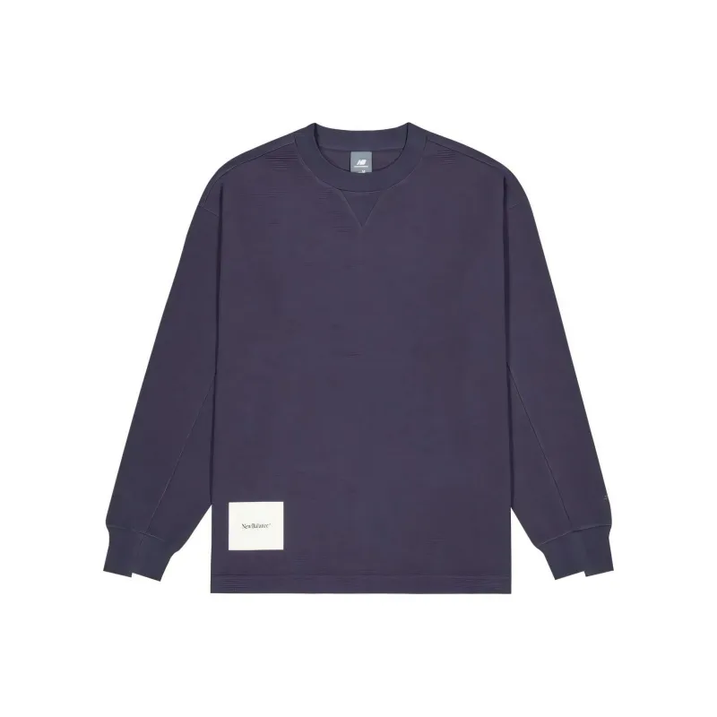 New Balance NB Grey T Shirt Unisex Purple-0