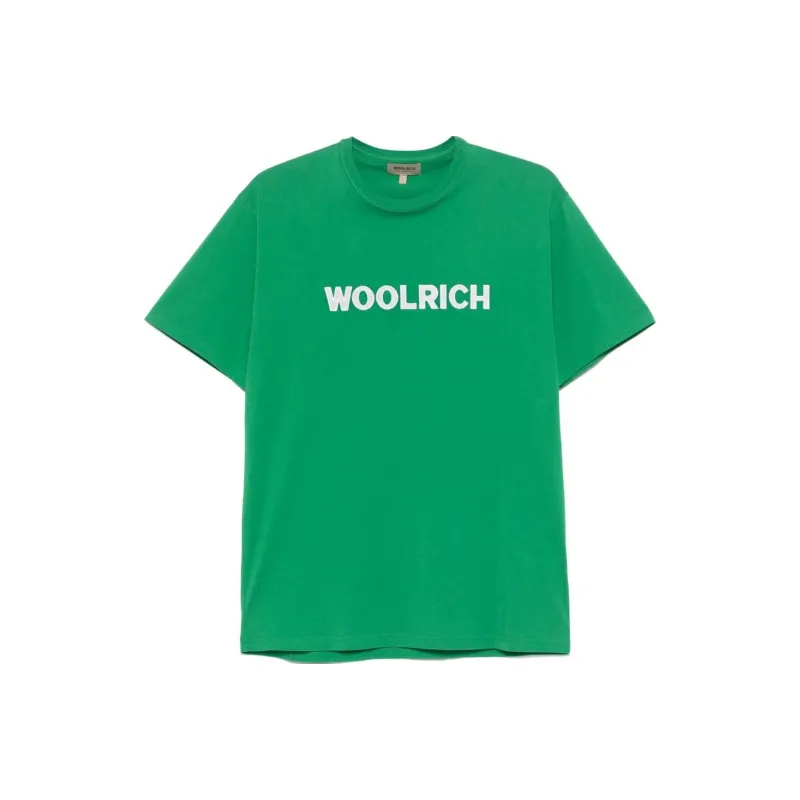 WOOLRICH T Shirts Men Green-0