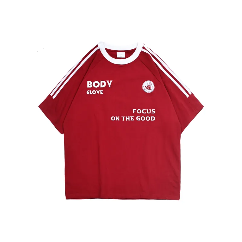 BODY GLOVE Set in Sleeve T Shirt Men's White-10