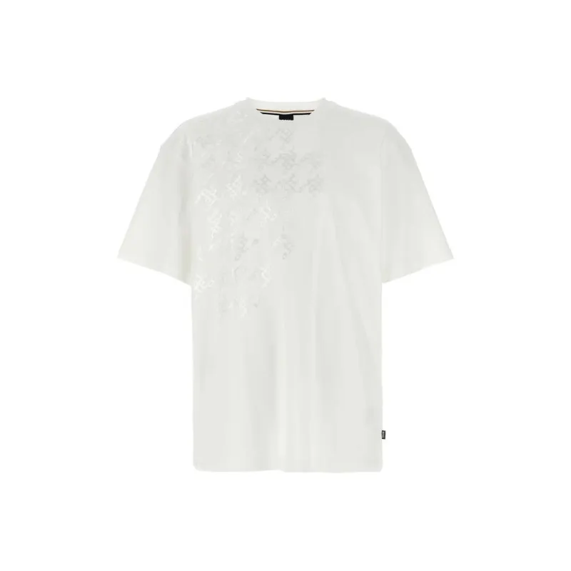 HUGO BOSS Crewneck Short Sleeved T Shirt-0