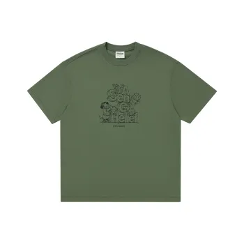 Phew T-Shirts Unisex Army Green