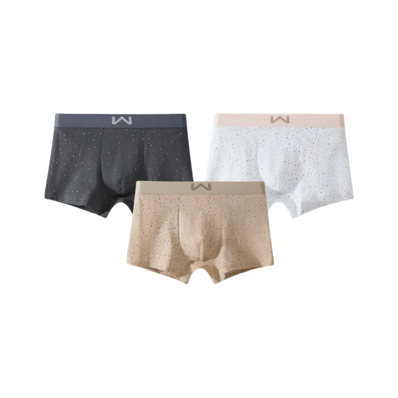 Qiao Ni Tong Underpants Men's 3 Pack-6