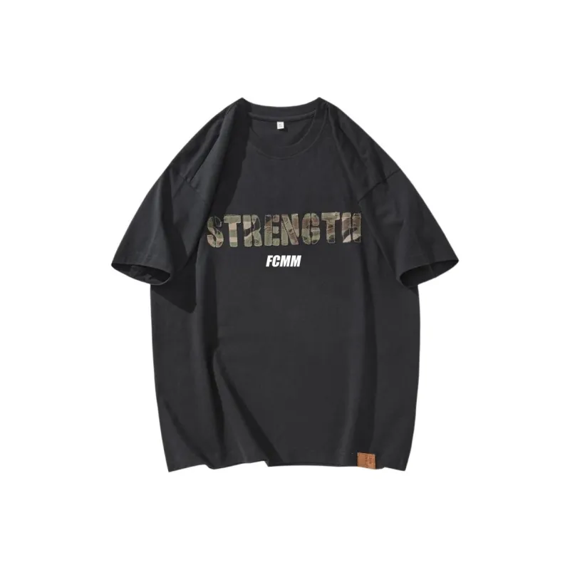 FCMM T Shirts Unisex Black-0