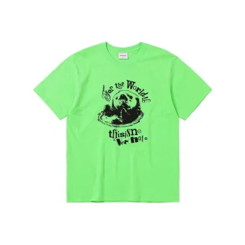 Thisisneverthat SS24 T Shirt Unisex Light Green