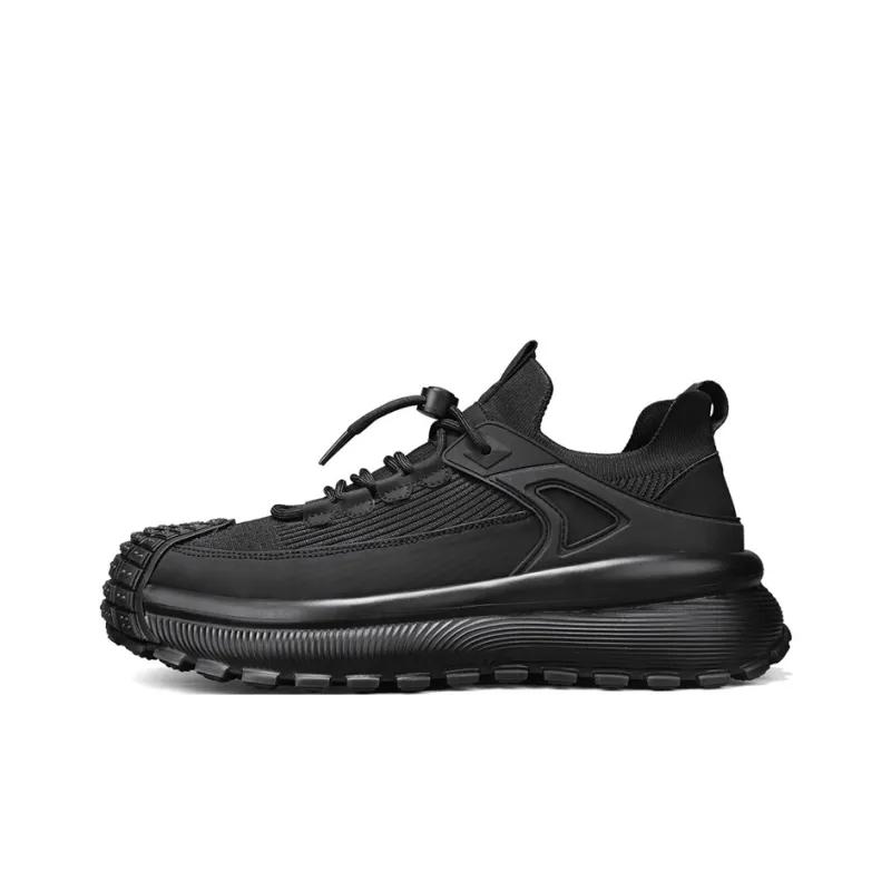 Bull Charm Low Top Casual Shoes Men's Black-0