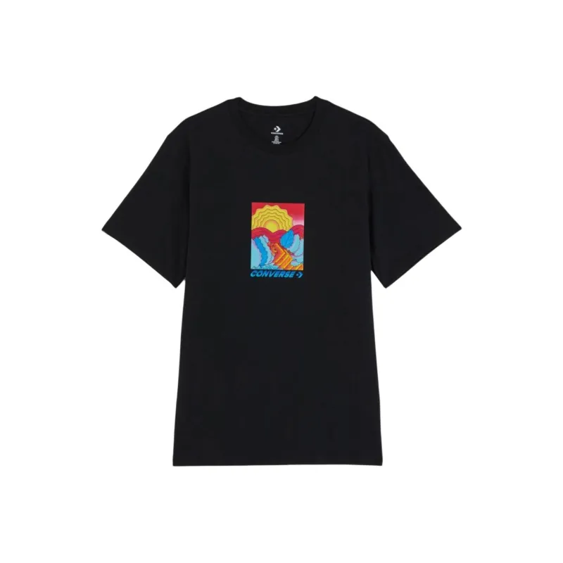 Converse T Shirts Men Black-0