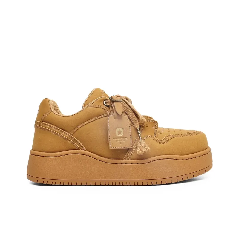 Teddy Bear Collection Coverage Abrasion Resistant Height Increasing Low Top Skateboard Shoes Women's-6