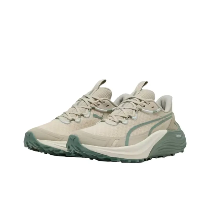 PUMA Electrify Nitro 4 Abrasion Resistant Slip Resistant Low Top Trail Running Shoes Women's Gray-2