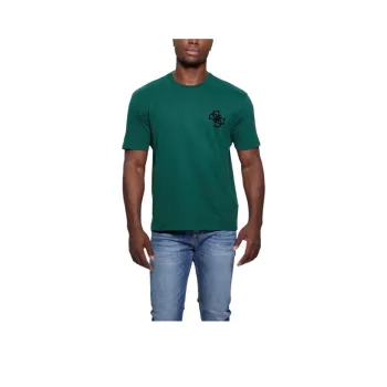 GUESS T-Shirts Men Green