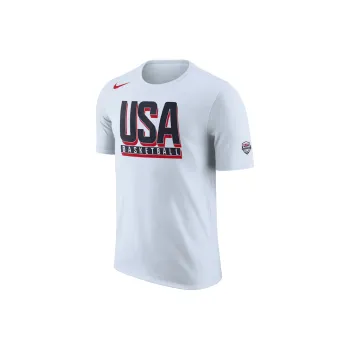Nike USA Basketball Olympic Team Series T Shirts Unisex White