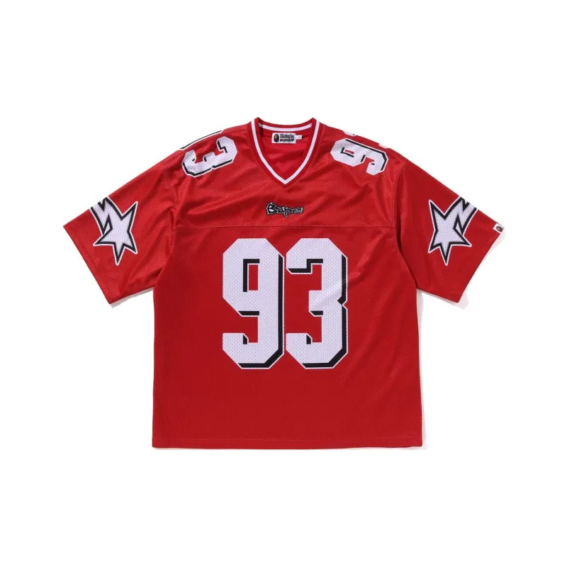 Bape Football Relaxed Fit Tee-4