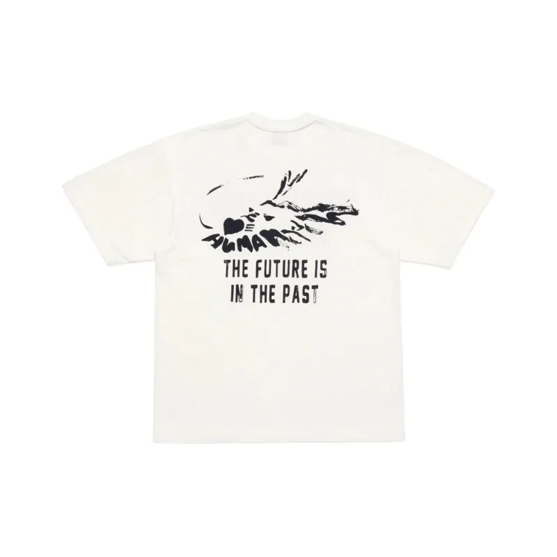 HUMAN MADE Drop Shoulder Sleeve T-Shirt Unisex White-0