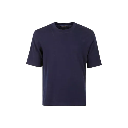 K WAY T Shirt Men's Marine Blue