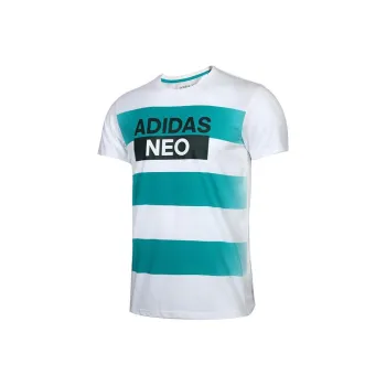 Adidas Neo T Shirt Men's White/Green