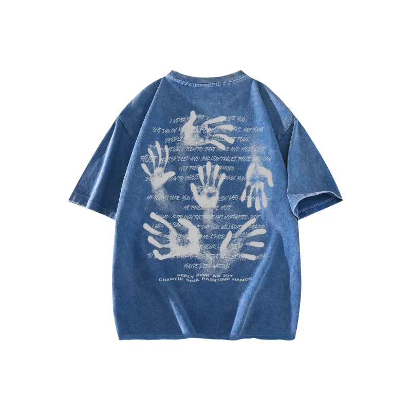FONDLOOK T Shirt Unisex Black Gray Color-9