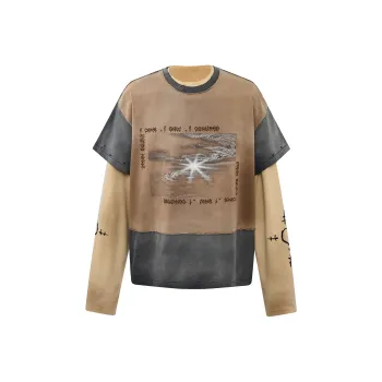 BIRTH OF ROYAL CHILD FW24 T Shirt Unisex Brown Gray