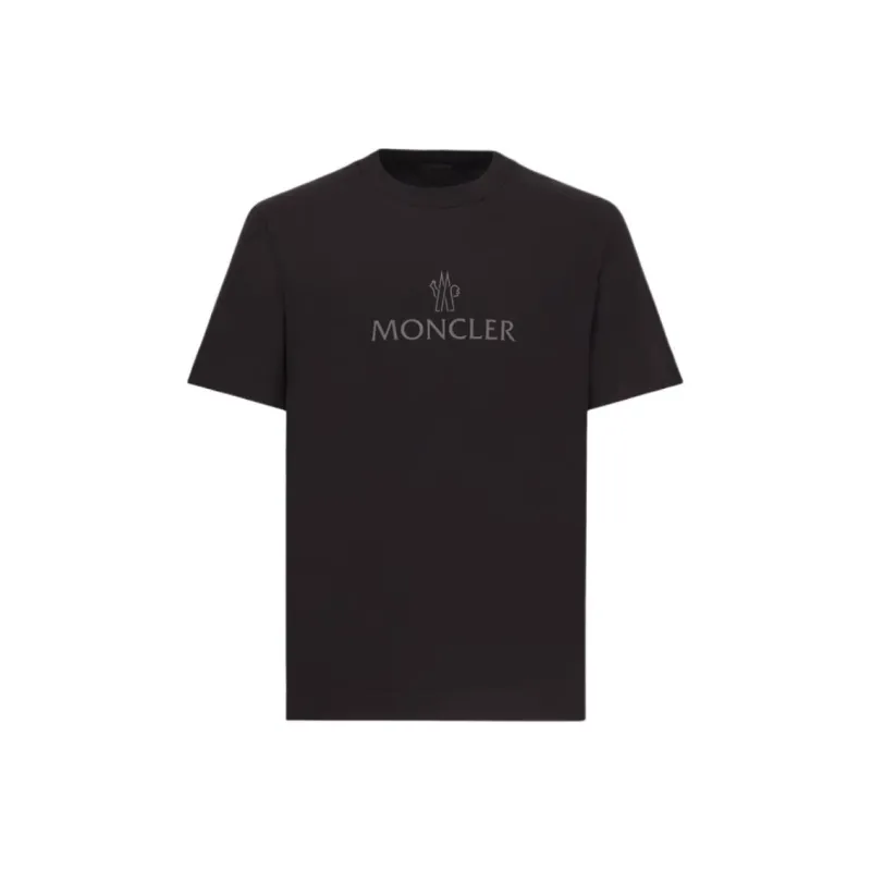 Moncler Logo Printed Crewneck T Shirt-0